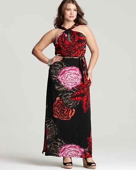 Tahari Plus Size Dresses, Spring-Summer 2012