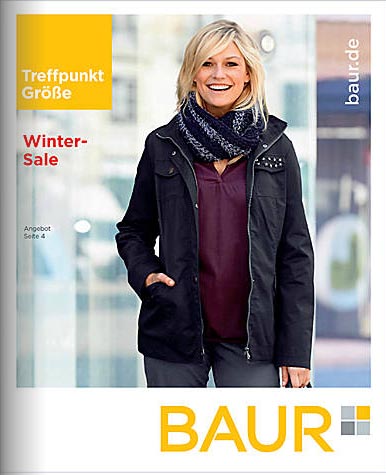 German Plus Size Catalog Baur Treffpunkt Größe WSV. Winter, 2015-2016
