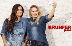 Brazilian Plus Size Catalog Brunfer Jeans. Fall-Winter, 2015