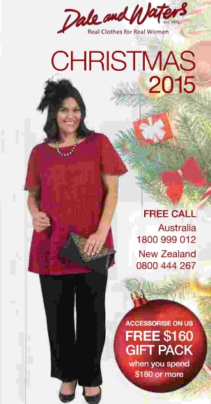 Australian Plus Size Christmas Catalog Dale and Waters. Winter, 2015-2016