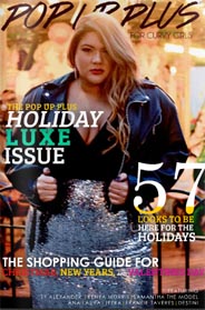 American Plus Size Magazine Pop Up Plus. Holiday, 2016