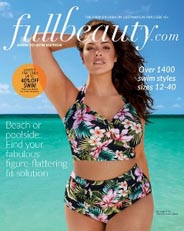 Plus Size Catalogue of Bathing Suits by American Brand FullBeauty, Summer 2016