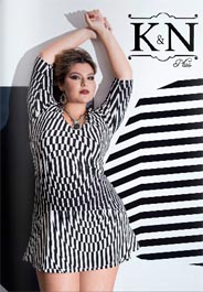 Plus Size Catalogues by Brazilian Brand K&N, Spring-Summer 2016