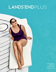 Plus Size Catalogue by American Brand Lands' End, Summer 2016