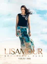 Plus Size Lookbooks by Brazilizn Brand Lisamour, Spring-Summer 2016