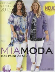 German Plus Size Catalog Mia Moda. Spring-Summer, 2016