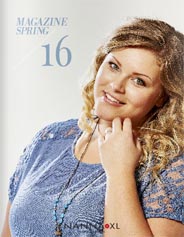 Plus size Magazine by Danish brand Nanna, Spring 2016