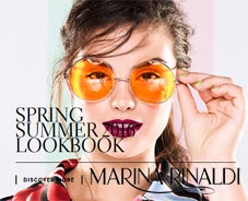 Plus Size Lookbooks by Italian Brand Marina Rinaldi, Spring-Summer 2016