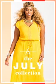 Plus Size Lookbook by American Brand Ashley Stewart, July 2016