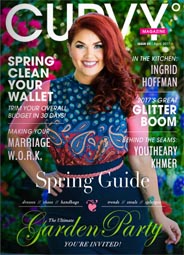 Plus Size Magazine Curvy, April 2017