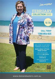 Plus Size Catalogue by Australian Brand Dale and Waters, February 2017