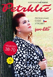 Pus Size Catalogue by Czech brand Petrklíč, Spring-Summer 2017