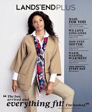 Plus Size Catalog by American Brand Lands' End, Fall 2016