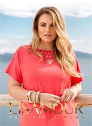 Plus Size Catalogue by Brazilian Brand Lisamour, Spring-Summer 2017