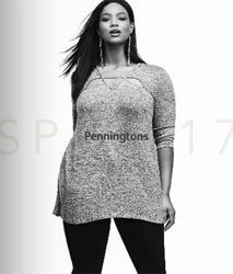 Plus Size Lookbook by Canadian Brand Penningtons, Spring 2017
