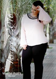 Plus Size Catalogues by Brazilian Brand Silvania Mares, Fall-Winter 2016-17