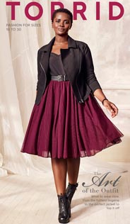 Plus Size Catalog by American Brand Torrid, Fall-Winter 2016-2017