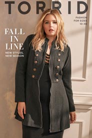 Plus Size Catalog by American Brand Torrid, Fall 2016