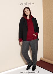 Plus Size Lookbooks Violeta by Spanish Brand Mango, Autumn-Winter 2016-17