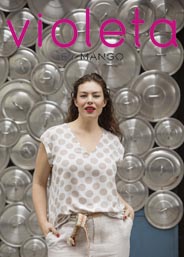 Plus Size Lookbook Violeta by Spanish Brand Mango, Spring-Summer 2017