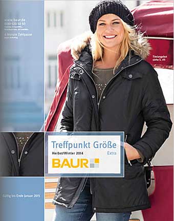 German Сatalog Plus Size Baur Treffpunkt Größe Extra. Fall-winter 2014-2015