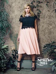Canadian Plus Size Lookbook Addition Elle, Spring 2015
