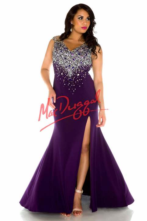 Mac Duggal Plus Size Evening Dresses 2015