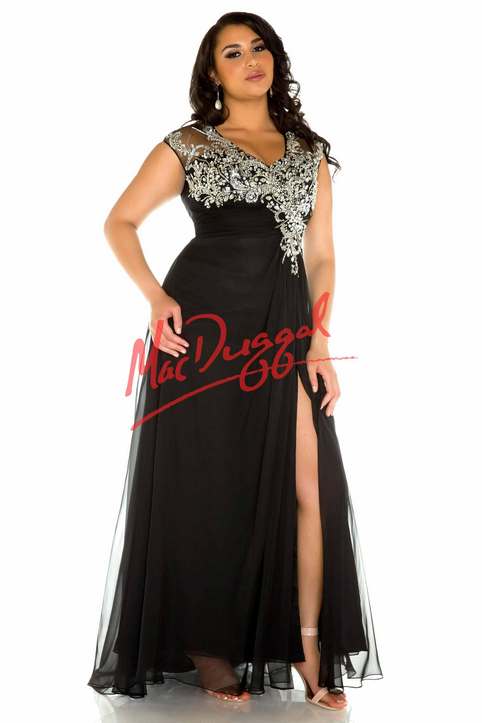 Mac Duggal Plus Size Evening Dresses 2015