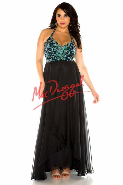 Mac Duggal Plus Size Evening Dresses 2015