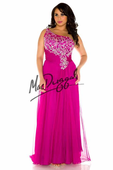 Mac Duggal Plus Size Evening Dresses 2015