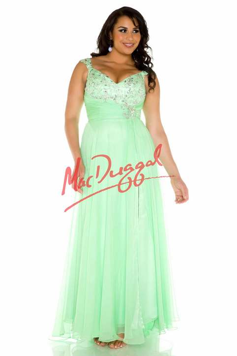 Mac Duggal Plus Size Evening Dresses 2015