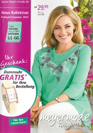 German Plus Size Catalog Meyer Mode. Spring-summer 2015 (Part 3)