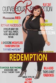Plus Size Magazine Curvaceous Redemption. May 2015