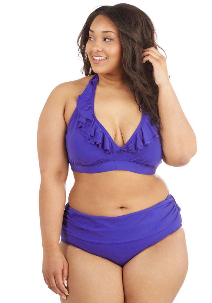 Jessica Simpson Plus Size Swim, 2015