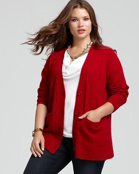 Cashmere Exclusively by Bloomingdale's Plus Size Collection Fall-winter 2011-2012