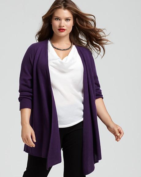 Cashmere Exclusively by Bloomingdale's Plus Size Collection Fall-winter 2011-2012