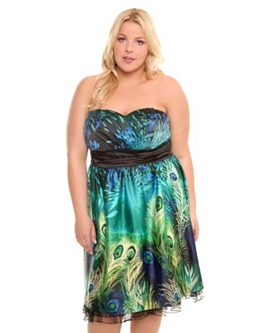 10 Hot New Years Eve Plus Size Dresses for 2012