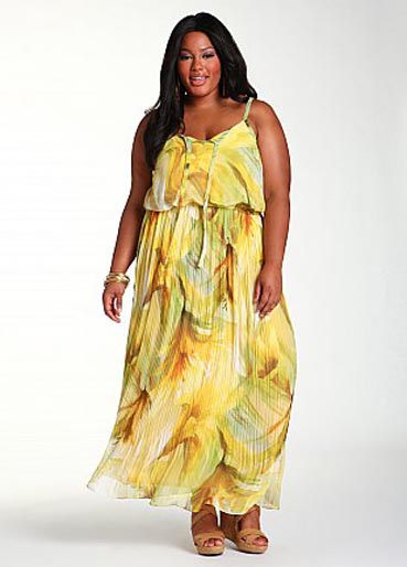 Ashley Stewart Plus Size Dresses, Spring-Summer 2012