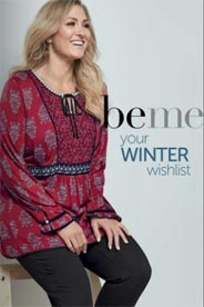 Plus Size Catalog by Australian Brand Beme, Winter 2016-2017