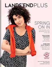 Plus Size Catalogue by American Brand Lands' End, Spring 2017