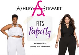 Plus Size Lookbook by American Brand Ashley Stewart, April 2017