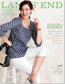 Lands' End Plus Size Catalog. Spring 2013 | American Plus Sizes Collections