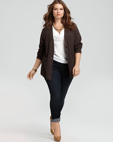 Cashmere Exclusively by Bloomingdale's Plus Size Collection Fall-winter ...