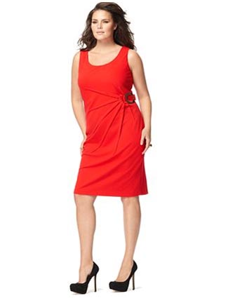 Calvin Klein Plus Size Dresses. Winter 2012