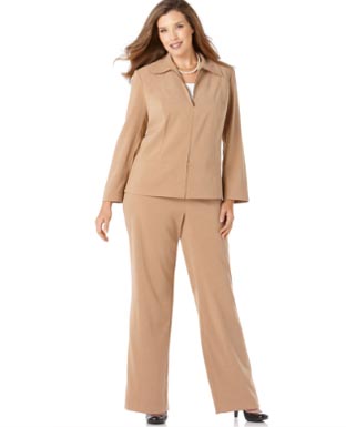 Plus Size Women's Business Suits | Plus Size Suits & Separates